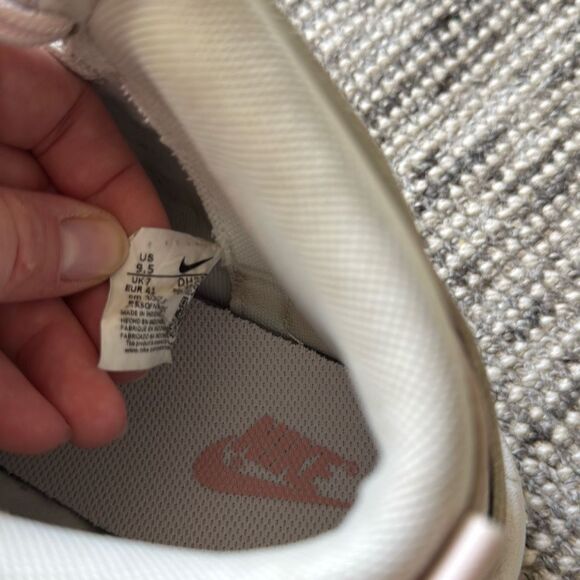 Nike Dunk High Up "Pink Oxford" sneakers size 9.5 - Picture 6 of 10